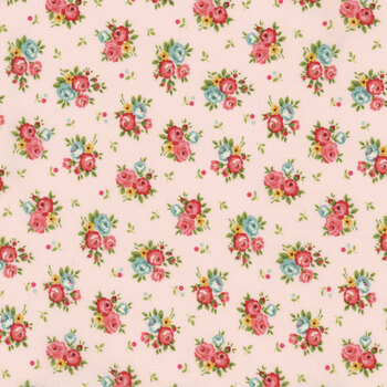 Serene Garden 3115-22 Nosegays by Mary Jane Carey for Henry Glass Fabrics