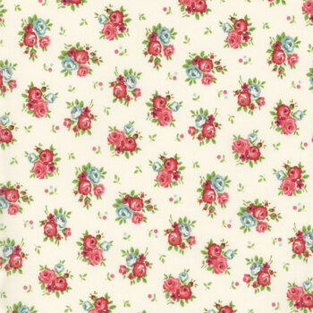 Serene Garden 3115-44 Nosegays by Mary Jane Carey for Henry Glass Fabrics