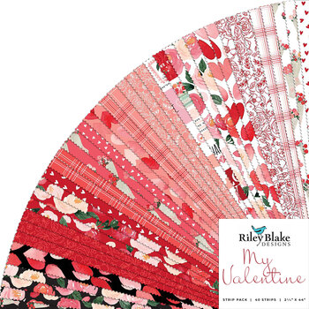 My Valentine  Rolie Polie by Riley Blake Designs, Image