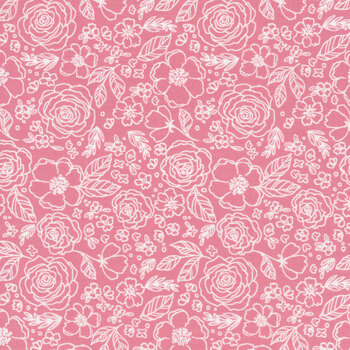 My Valentine C14153-CORAL by Riley Blake Designs