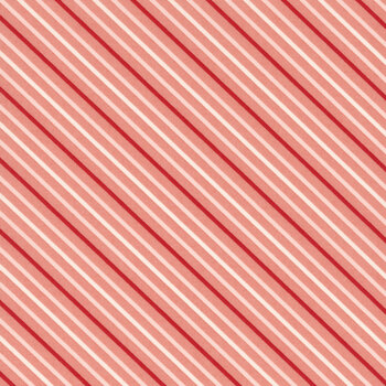 I Love Us C13966-CORAL Stripes by Riley Blake Designs, Image