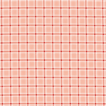 I Love Us C13968-BLUSH Plaid by Riley Blake Designs, Image