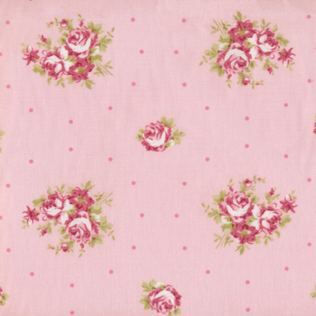 French Roses Y3981-42 Pink by Clothworks, Image