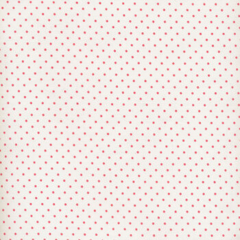 Moda Essential Dots 8654-69 White Peony by Moda Fabrics, Image