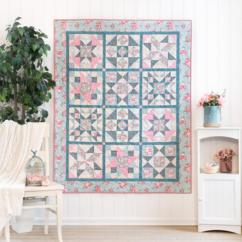 SAMPLE - Pretty Patchwork Quilt - Wish You Were Here