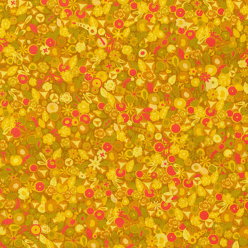 Sun Print 2021 A-8902-Y Sunflower by Alison Glass for Andover Fabrics, Image