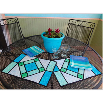 Stained Glass Placemats Pattern, Image