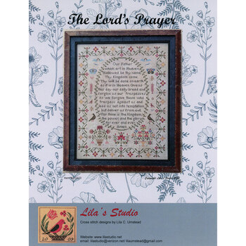 The Lord's Prayer Cross Stitch Pattern, Image