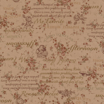 Ruru Bouquet - Classic Library 3 2460-15D by Quilt Gate REM #2, Image