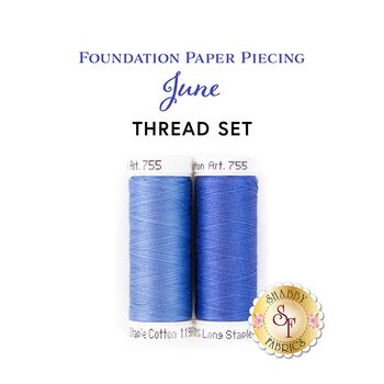  Foundation Paper Piecing - June - 2pc Thread Set, Image