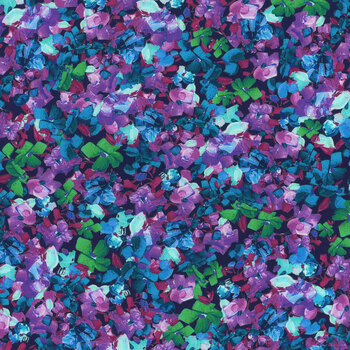 Painterly Petals - Meadow 22275-268 Nature by Robert Kaufman Fabrics