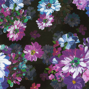 Painterly Petals - Meadow 22270-269 Park by Robert Kaufman Fabrics