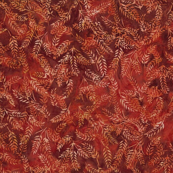 Bali Batiks - Homestead V2526-116 Harvest by Hoffman Fabrics, Image