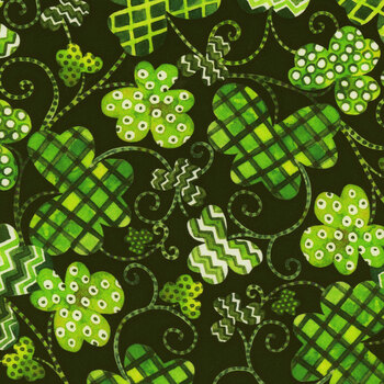 Lucky Day 22180-40 Emerald by Robert Kaufman Fabrics