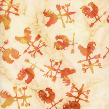 Bali Batiks - All Things Spice V2543-351 Sunny by Hoffman Fabrics, Image