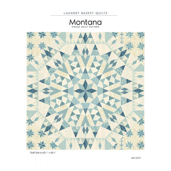 Montana - Bluebird Pieced Quilt Pattern, Image