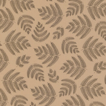 Forest Ferns Y3997-12 Fronds Khaki by Clothworks, Image