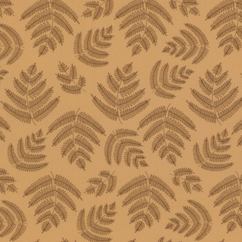 Forest Ferns Y3997-70 Fronds Light Rust by Clothworks