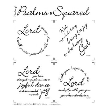 Comfort of Psalms IV Panel - White, Image