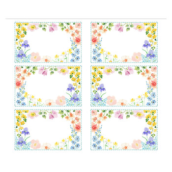 Spring Has Sprung Y4008-1 Placement Panel by Heatherlee Chan for Clothworks, Image