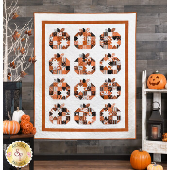  Pumpkin Seeds Quilt Kit, Image