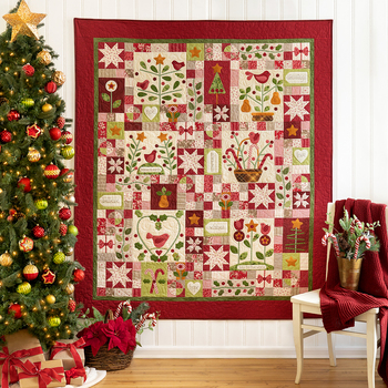 SAMPLE - A Merry Christmas Garden Quilt - Sugarberry