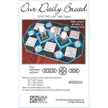 Our Daily Bread Pattern + Panel, Image