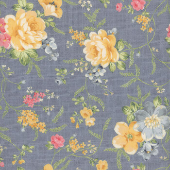 Laurel 53832-2 Blue Gray by Whistler Studios for Windham Fabrics, Image