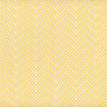 Laurel 53836-6 Yellow by Whistler Studios for Windham Fabrics, Image