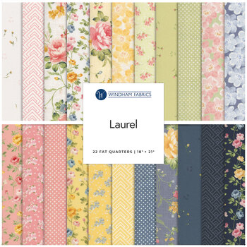 Laurel  22 FQ Set by Whistler Studios for Windham Fabrics, Image