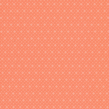 Eyelet 20488-68 Coral by Fig Tree & Co. for Moda Fabrics, Image