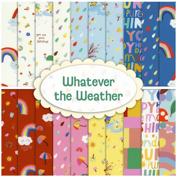 Whatever the Weather  20 FQ Set by Paper + Cloth for Moda Fabrics, Image