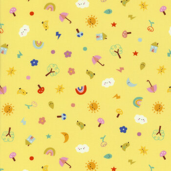 Whatever the Weather 25143-18 Sunshine by Paper + Cloth for Moda Fabrics, Image