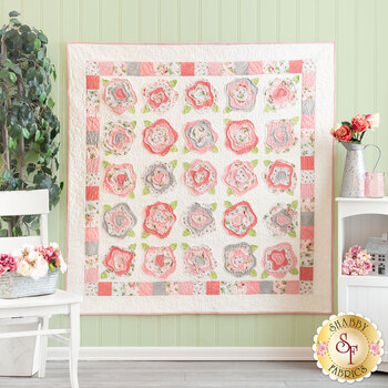 SAMPLE - French Roses Quilt - Heather, Image