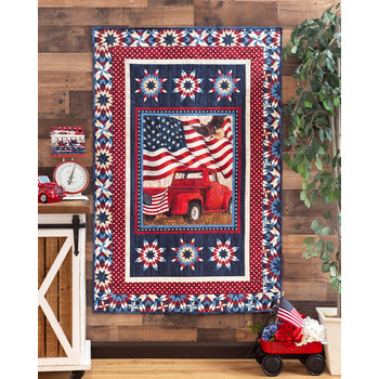 SAMPLE - Stars & Stripes 11 Panel Quilt