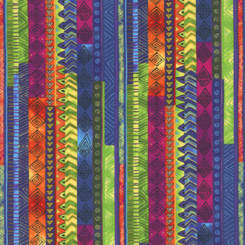 Laurel Burch Basics Y3220-55 Multi Color by Clothworks