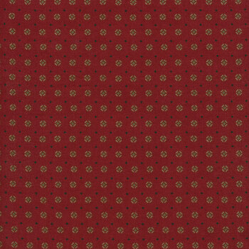 Quiet Grace 916-88 Cranberry by Kim Diehl for Henry Glass Fabrics, Image