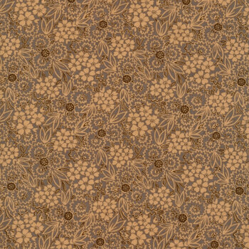 Quiet Grace 919-93 Taupey Gray by Kim Diehl for Henry Glass Fabrics, Image