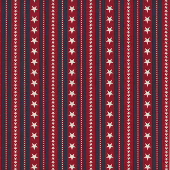 Friday Harbor 3182-88 Red by Janet Rae Nesbitt for Henry Glass Fabrics, Image