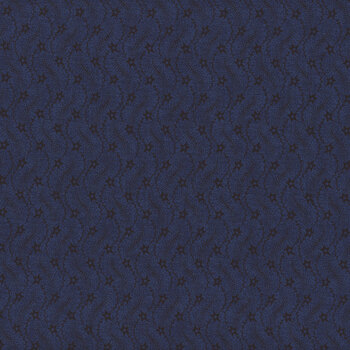 Friday Harbor 3184-77 Navy by Janet Rae Nesbitt for Henry Glass Fabrics