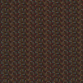 Home Sweet Home 3166-99 Black by Debbie Busby for Henry Glass Fabrics, Image