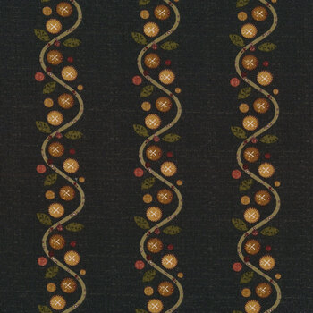 Home Sweet Home 3171-99 Black by Debbie Busby for Henry Glass Fabrics, Image