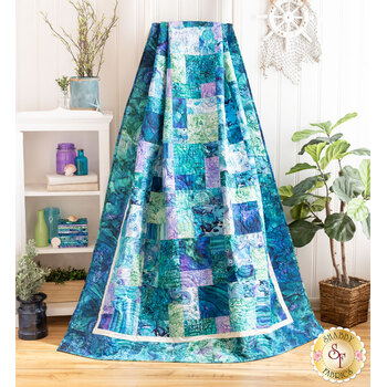  Easy as ABC and 123 Quilt Kit - Whale Song, Image