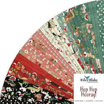 Hop Hop Hooray  Rolie Polie by Teresa Kogut for Riley Blake Designs, Image