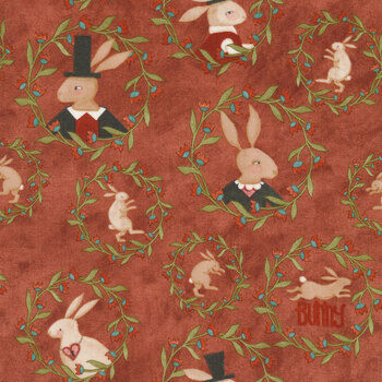 Hop Hop Hooray C14272-RED by Teresa Kogut for Riley Blake Designs, Image