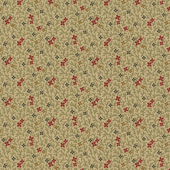 Butternut & Peppercorn II R170753-Cream by Pam Buda for Marcus Fabrics, Image