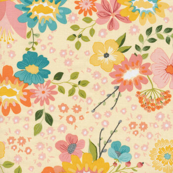 Spring's in Town C14210-SUNSHINE by Sandy Gervais for Riley Blake Designs REM, Image