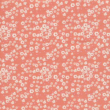 Spring's in Town C14215-CORAL by Sandy Gervais for Riley Blake Designs, Image