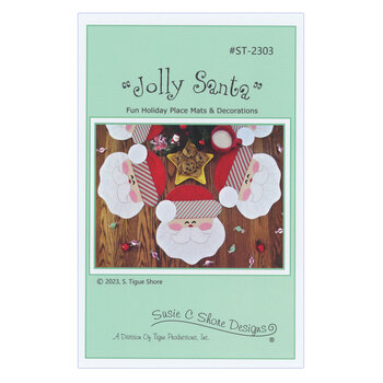 Jolly Santa Pattern, Image