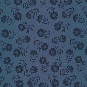 American Beauty C14444-NAVY by Dani Mogstad for Riley Blake Designs, Image